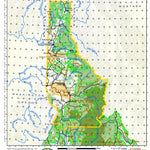 Idaho Department of Fish & Game General Season Hunt Areas - Pheasant - Management Area 1 digital map