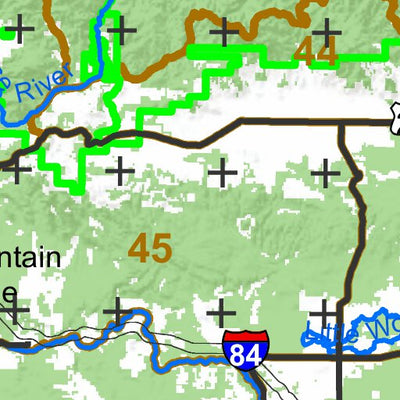 Idaho Department of Fish & Game General Season Hunt Areas - Pheasant - Management Area 3 digital map