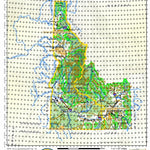 Idaho Department of Fish & Game General Season Hunt Areas - Quail - Management Area 1 digital map