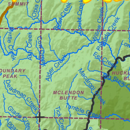 General Season Hunt Areas - Turkey - Unit 10 Map by Idaho Department of ...