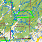 Idaho Department of Fish & Game General Season Hunt Areas - Wolf - Unit 1 private lands only digital map