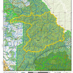 Idaho Department of Fish & Game General Season Hunt Areas - Wolf - Unit 10 private lands only digital map