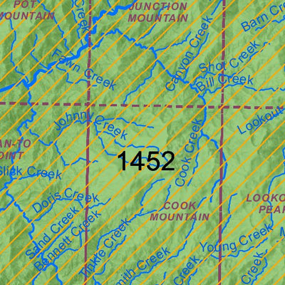 Idaho Department of Fish & Game General Season Hunt Areas - Wolf - Unit 10 private lands only digital map