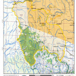 Idaho Department of Fish & Game General Season Hunt Areas - Wolf - Unit 11 private lands only digital map