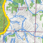 Idaho Department of Fish & Game General Season Hunt Areas - Wolf - Unit 11 private lands only digital map