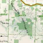 Idaho Department of Fish & Game General Season Hunt Areas - Wolf - Unit 11A digital map