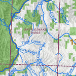 Idaho Department of Fish & Game General Season Hunt Areas - Wolf - Unit 11A private lands only digital map