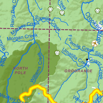 Idaho Department of Fish & Game General Season Hunt Areas - Wolf - Unit 15 digital map