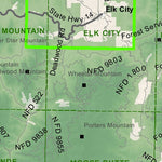 Idaho Department of Fish & Game General Season Hunt Areas - Wolf - Unit 16 digital map