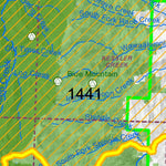 Idaho Department of Fish & Game General Season Hunt Areas - Wolf - Unit 18 private lands only digital map
