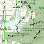 Idaho Department of Fish & Game General Season Hunt Areas - Wolf - Unit 2 digital map