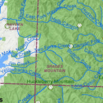 Idaho Department of Fish & Game General Season Hunt Areas - Wolf - Unit 2 private lands only digital map
