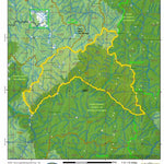 Idaho Department of Fish & Game General Season Hunt Areas - Wolf - Unit 20 private lands only digital map