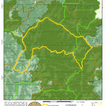 Idaho Department of Fish & Game General Season Hunt Areas - Wolf - Unit 20A digital map