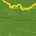 Idaho Department of Fish & Game General Season Hunt Areas - Wolf - Unit 20A digital map