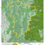 Idaho Department of Fish & Game General Season Hunt Areas - Wolf - Unit 25 digital map