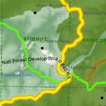 Idaho Department of Fish & Game General Season Hunt Areas - Wolf - Unit 25 digital map