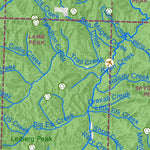 Idaho Department of Fish & Game General Season Hunt Areas - Wolf - Unit 3 private lands only digital map