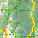 Idaho Department of Fish & Game General Season Hunt Areas - Wolf - Unit 32A digital map
