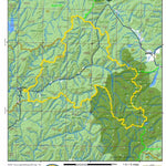 Idaho Department of Fish & Game General Season Hunt Areas - Wolf - Unit 35 digital map