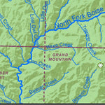 Idaho Department of Fish & Game General Season Hunt Areas - Wolf - Unit 35 digital map