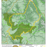Idaho Department of Fish & Game General Season Hunt Areas - Wolf - Unit 36A digital map