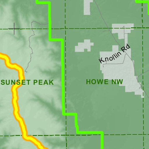 General Season Hunt Areas - Wolf - Unit 51 Map by Idaho Department of ...