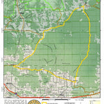 Idaho Department of Fish & Game General Season Hunt Areas - Wolf - Unit 52A digital map
