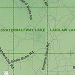 Idaho Department of Fish & Game General Season Hunt Areas - Wolf - Unit 52A digital map