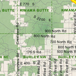 Idaho Department of Fish & Game General Season Hunt Areas - Wolf - Unit 52A digital map