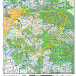 Idaho Department of Fish & Game General Season Hunt Areas - Wolf - Unit 6 private lands only digital map