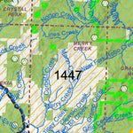Idaho Department of Fish & Game General Season Hunt Areas - Wolf - Unit 6 private lands only digital map