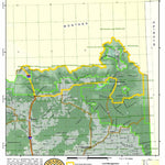 Idaho Department of Fish & Game General Season Hunt Areas - Wolf - Unit 61 digital map