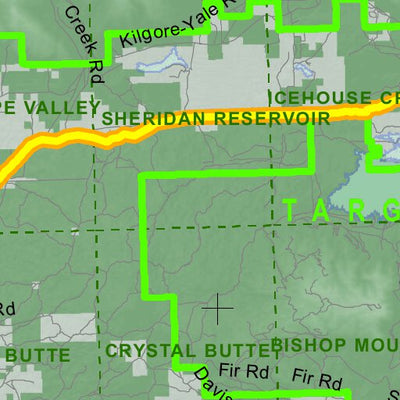 Idaho Department of Fish & Game General Season Hunt Areas - Wolf - Unit 61 digital map