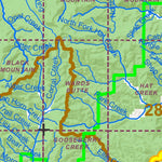 Idaho Department of Fish & Game General Season Hunt Areas - Wolf - Units 29, 37 and 37A digital map