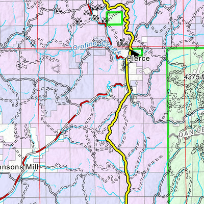 GEM Trail Detailed Basemap Map by Idaho Department of Parks and ...