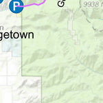 Montpelier/East Soda Springs Idaho Snowmobile Trail Map Preview 2
