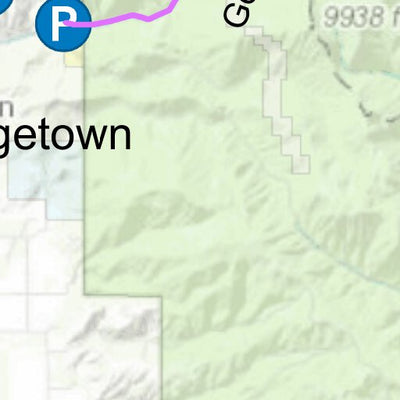 Montpelier/East Soda Springs Idaho Snowmobile Trail Map Preview 2