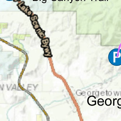 Montpelier/East Soda Springs Idaho Snowmobile Trail Map Preview 3