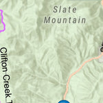 Pocatello Idaho – Mink Creek Snowmobile Map Preview 3