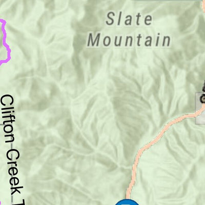 Pocatello Idaho – Mink Creek Snowmobile Map Preview 3