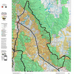Idaho HuntData LLC Idaho Controlled Antelope Unit 30(1) Land Ownership Map (30-1 ) digital map