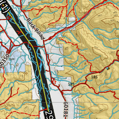 Idaho HuntData LLC Idaho Controlled Antelope Unit 30(1) Land Ownership Map (30-1 ) digital map