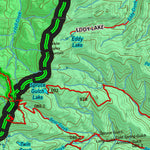 Idaho HuntData LLC Idaho Controlled Antelope Unit 36B(1) Land Ownership Map (36B-1 ) digital map