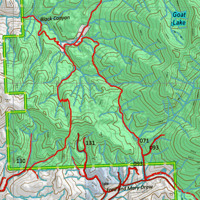 Idaho HuntData LLC Idaho Controlled Antelope Unit 37(1) Land Ownership Map (37-1 ) digital map
