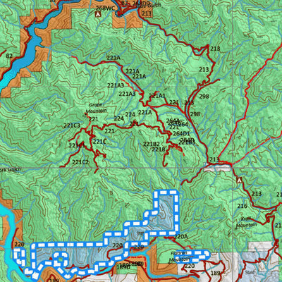 Idaho Controlled Antelope Unit 39 Land Ownership Map (39) by Idaho ...