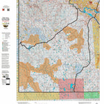 Idaho HuntData LLC Idaho Controlled Antelope Unit 41(1) Land Ownership Map (41-1 ) digital map
