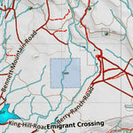 Idaho HuntData LLC Idaho Controlled Antelope Unit 45(1)X Land Ownership Map (45-1 X) digital map