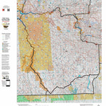 Idaho HuntData LLC Idaho Controlled Antelope Unit 46(1)X Land Ownership Map (46-1 X) digital map