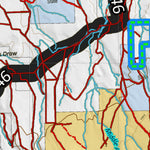 Idaho HuntData LLC Idaho Controlled Antelope Unit 47 Land Ownership Map (47) digital map